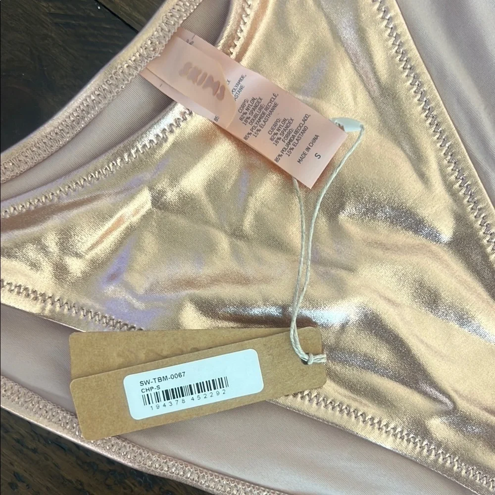 Skims Metalic Swim Set